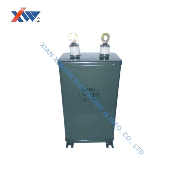 Quality CZ82 2KVDC 10uF Power Film Capacitor Polypropylene With Ceramic Insulator for sale