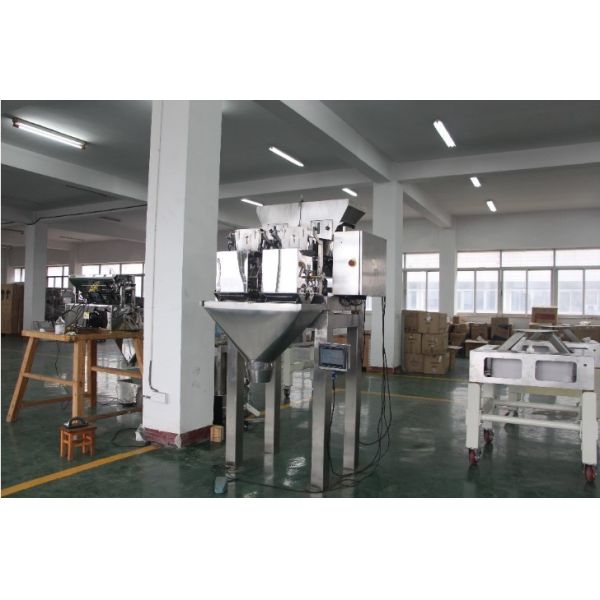 Electric Driven 2 Head Linear Weigher With 8L 15L Hopper