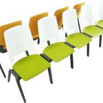 Convenient Stackable Office Chair With Soft Cushions And Compact Design Produced