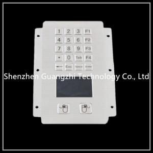 China Digital Display Trackball Pointing Device With Touchpad Riot Resistant wholesale