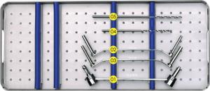Orthopedic Surgical Upper Limb Fracture Instrument Set Operation