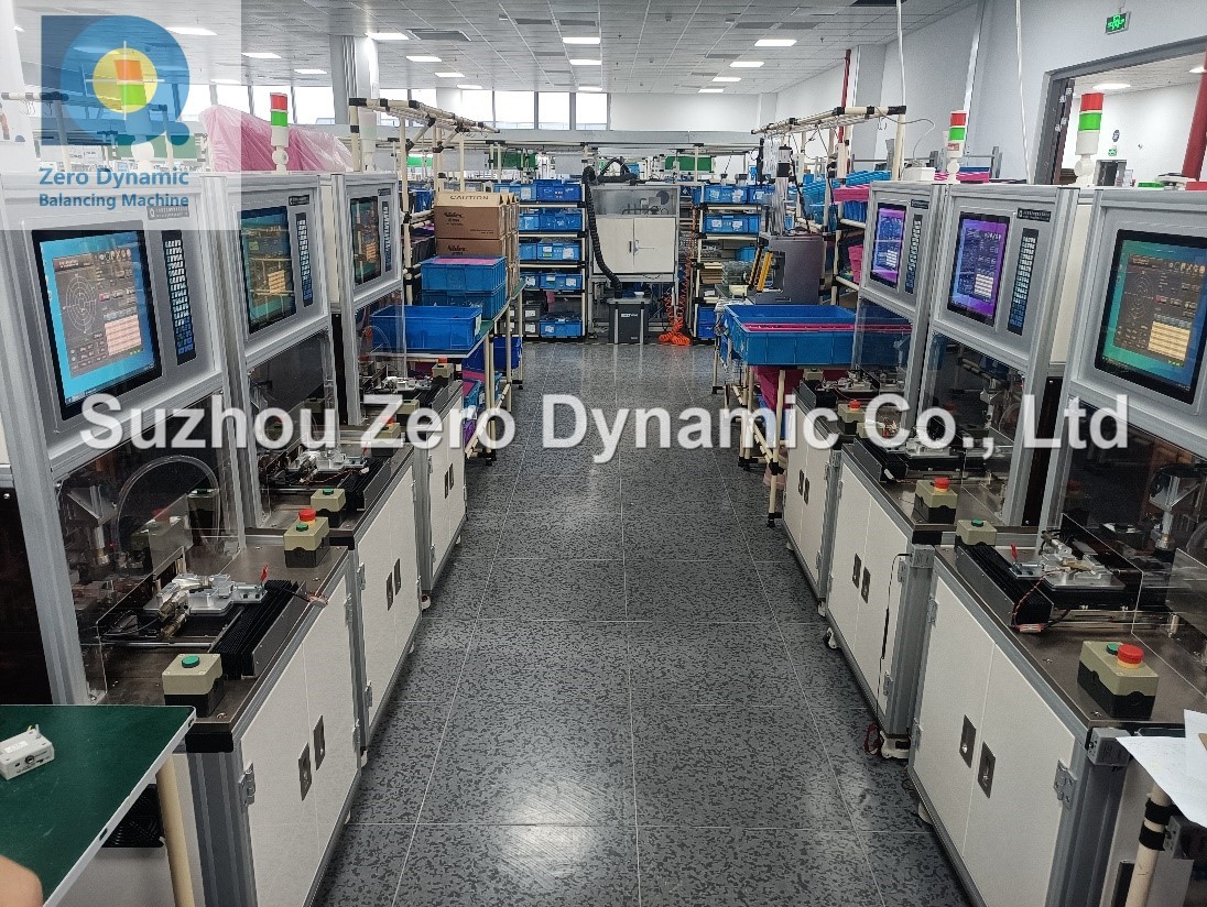 DC/AC Motor Assembly Double Plane Automatic Balancing Machine Scissor and Laser Ablation Correction