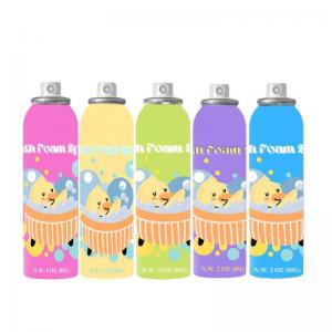 OEM Baby Bubble Foam Spray For Relaxing Coloring Patterns