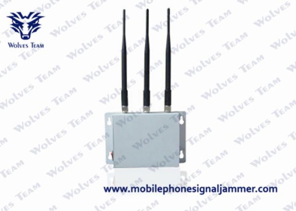 Quality Advanced Cell Phone Jammer 20 Meters Woring Range Continuous Operation for sale