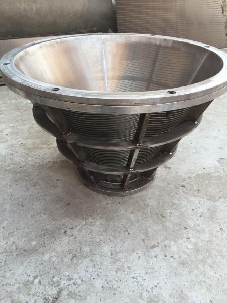 Quality Triangle Wedge Wire and 2*4mm Profile Wire Centrifuge Basket for 1500 Dimension L*W*H for sale