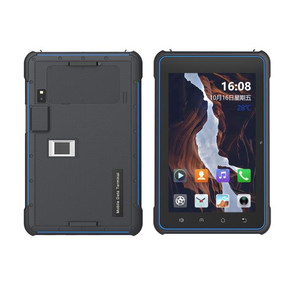 Quality 8 Inch industrial rugged android tablet Support QR Code Scanner for sale