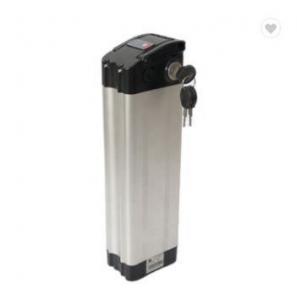 China 24V 36V 48V Electric Bike Battery In Frame Rechargeable Silver Fish Type wholesale