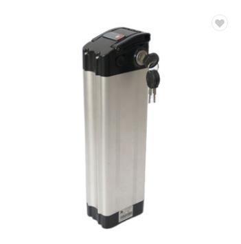 Quality 24V 36V 48V Electric Bike Battery In Frame Rechargeable Silver Fish Type for sale