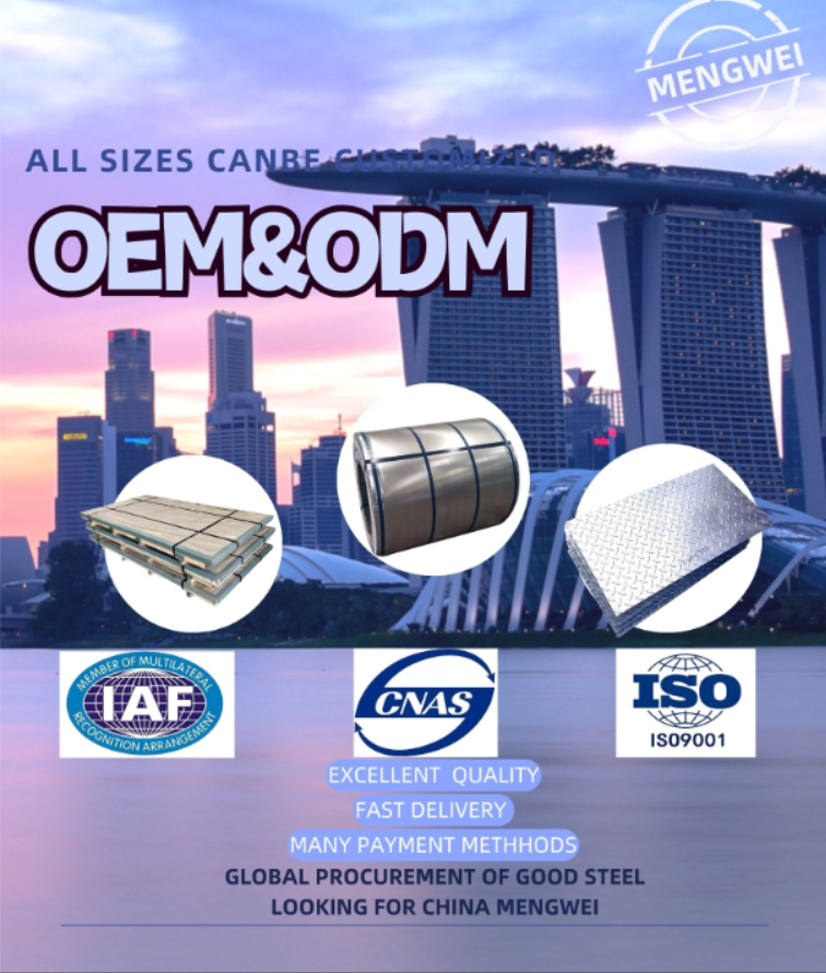 Q355 Grade 4.75*1500 mm Hot Dip Galvanized Pattern Plate Steel Sheet Promotion