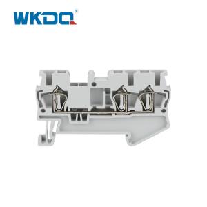 China 3 Conductor Low Voltage Screwless Terminal Block wholesale