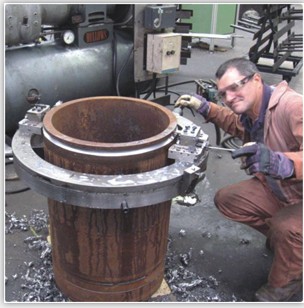 Portable Stainless Steel Pipe Cold Cutting Beveling Machine Angle Chamfer Automatic