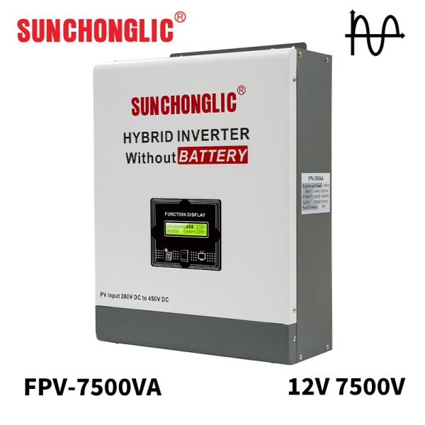 Quality Easy Installation 7.5kw Hybrid Inverter Off Grid MPPT 450V PV Simplicity And Reliability for sale