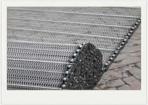 China Balanced 304 Stainless Steel Mesh Conveyor Belt With High Temperature Resistant wholesale