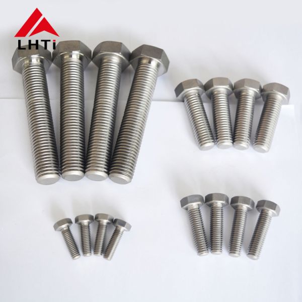 Titanium Alloy Hex Head Bolts Screw Gr5 M5 M6 M8 Low Magnetic Permeability