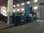 High Efficiency Horizontal Baling Machine Full Automatic Strapping Custom