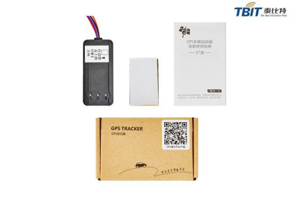 Quality Polygon Geo-fence Alarm Black GPS Tracker With ACC Detection For Car And Motorcycle for sale