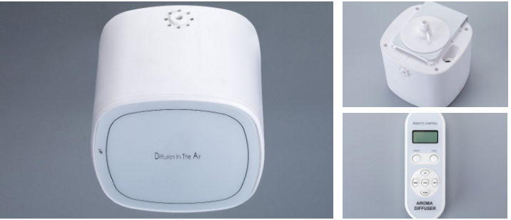 PP Material Electric Perfume Diffuser Practical High Atomization Independent Ceiling