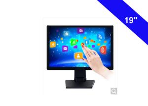 China 6 Points Infrared Interactive LCD Touch Screen Monitor with VGA/HDMI input ports wholesale