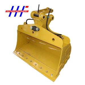 45T Excavator Cleanup Bucket Sloping Grading Tilting Ditching Bucket