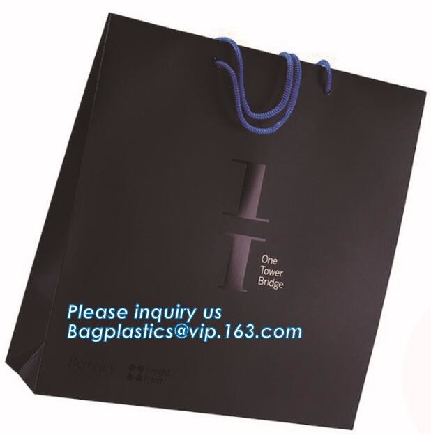 Custom paper bag with handle coated white paper bag printing pattern flower carrier bag,Flower carrier paper bags with d