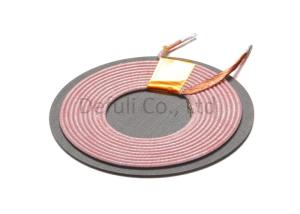 Mobile Phone Induction Coil Wireless Charging Round Shape Self Bonding Wire