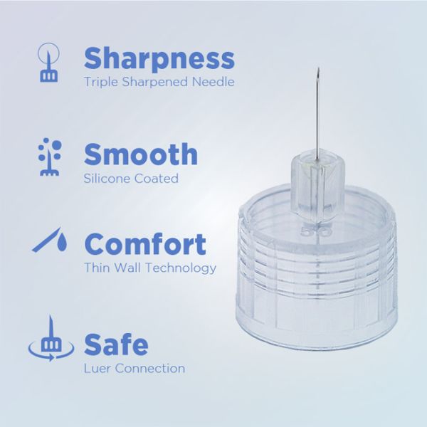 Summit Medical Insulin Pen Needles (31G 6mm) 100 Pieces