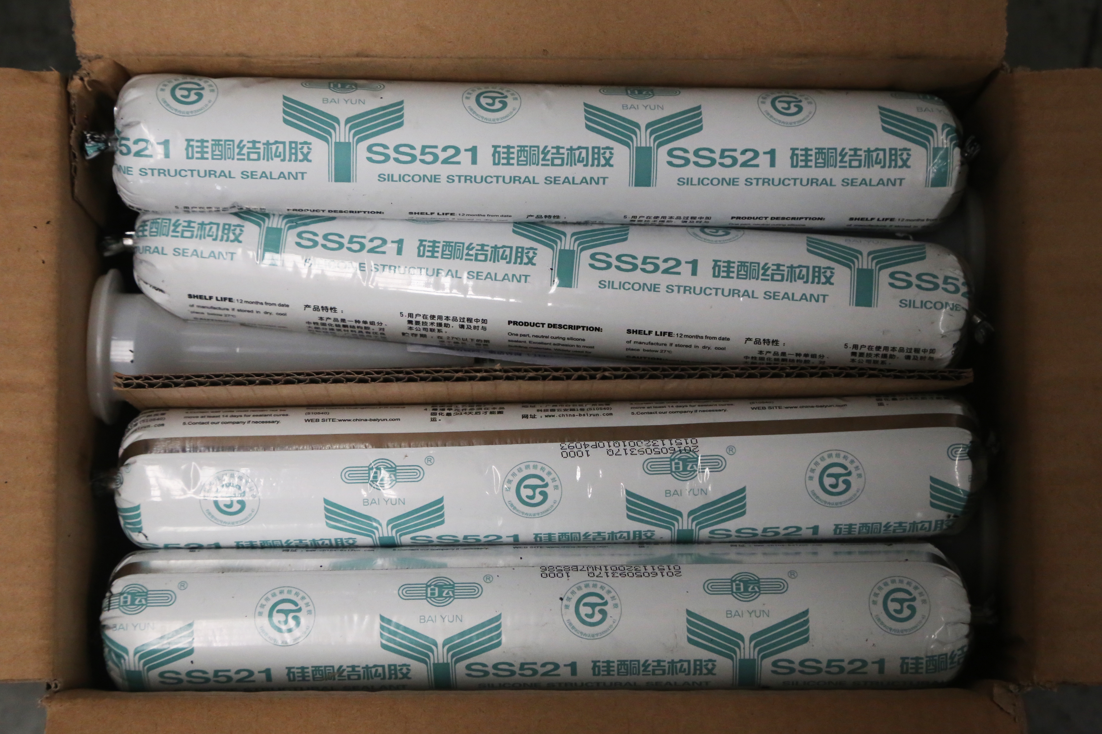 Ultimate Tensile Strength Structural Silicone Sealant