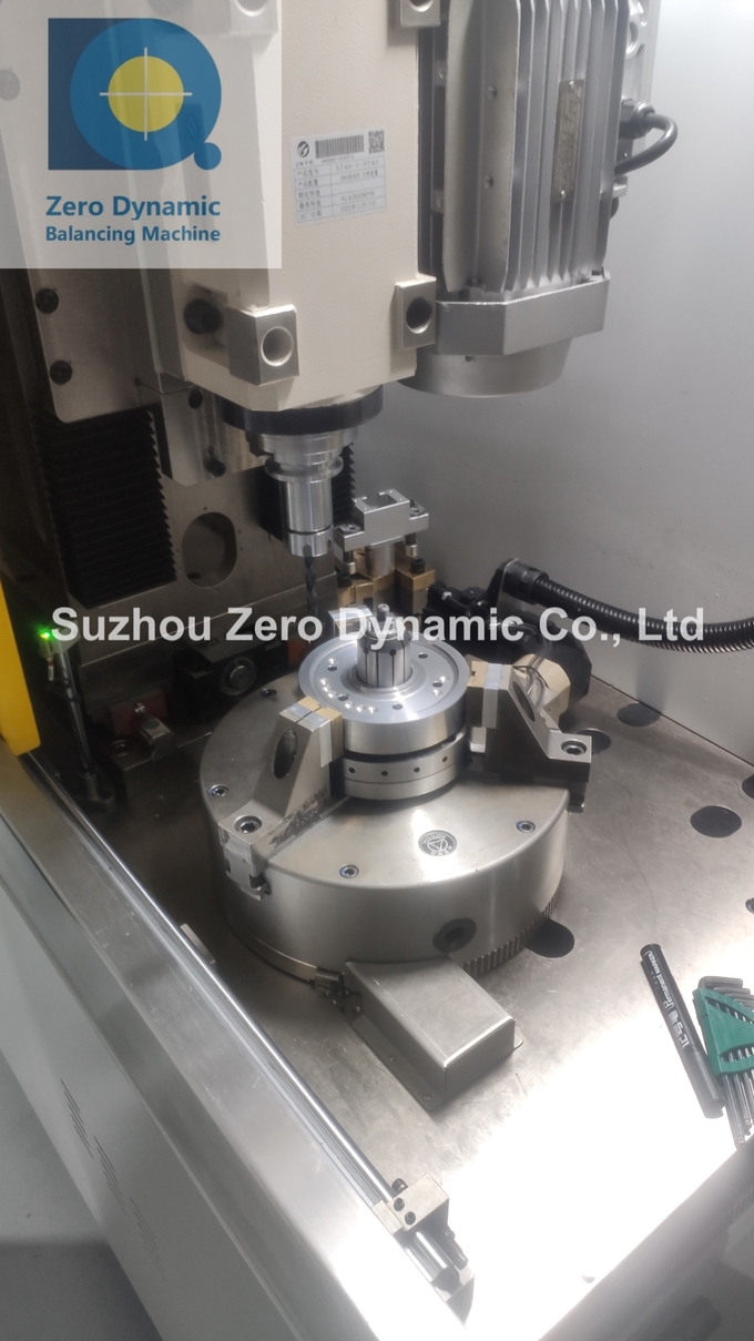 Single Station Automotive Output Gear Automatic Balancing Machine Vertical Single Plane Drilling Correction Balancer
