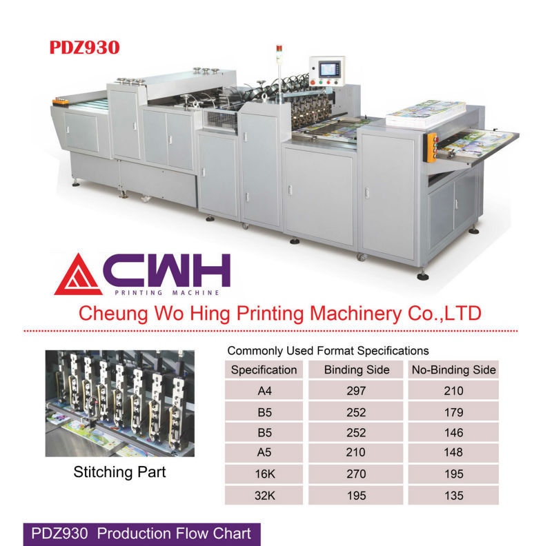 Professional Folding Stitching Machine Book Wire Stitching Machine