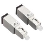 Simplex 2.0mm Fiber Optic Attenuator , 5db SC APC Attenuator With Metal Plastic