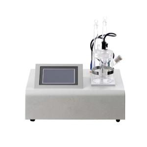 China Trace Moisture Meter Karl Fischer Microcoulometric White Customized wholesale