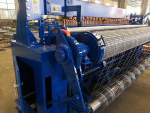 China PLC Compaction Wire Mesh Manufacturing Machine 1.2m Mesh Width wholesale