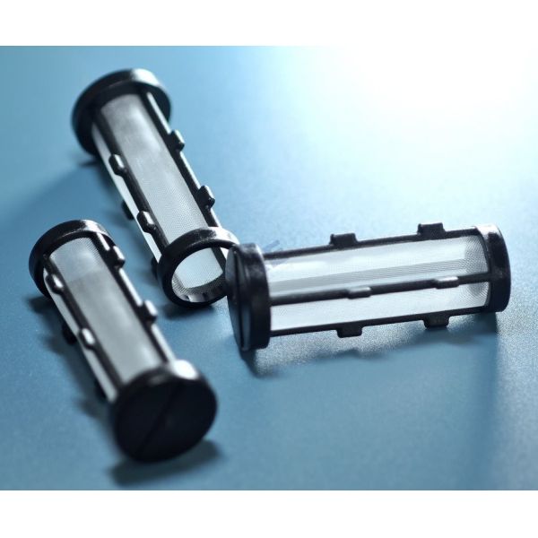 Toilet Flush Valve Piston Assembly Filter OEM Nylon Mesh Moulded Screen