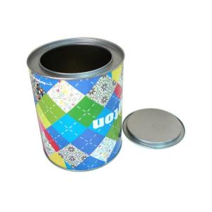 Custom printing round sweet tin boxes wholesaler