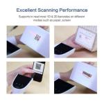 Healthcare 2D WiFi Handheld Barcode Scanner With Screen Bluetooth 4.1
