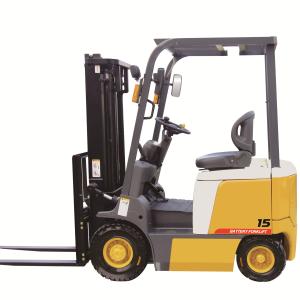 China 1220mm Fork Pneumatic Tires 1.5t Electric Forklift Truck wholesale