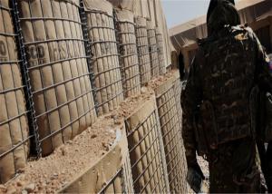 Customized Defensive Barrier Welded Militaty Sand Wall For Protecting Existing Structures