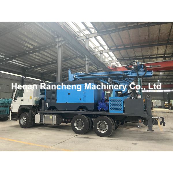 400m Depth Water Well Drilling Rig Equipment 132KW Cu-mmins Engine