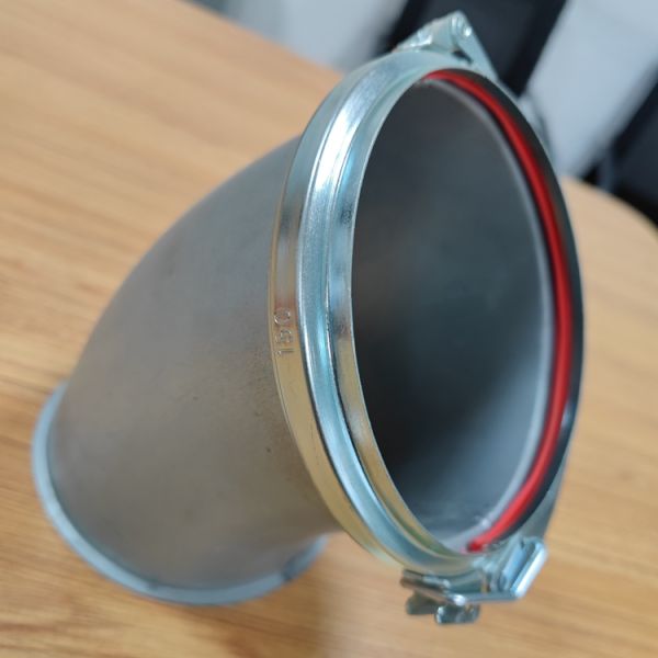 160mm Mild Steel V Band Clamp Shaped Sealing Lmg160 Quick Release Lock Ring