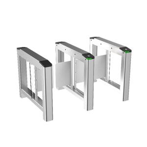 China Access Control System Solution Swing Turnstile Gates DC Motor Drive And Speed Passage wholesale