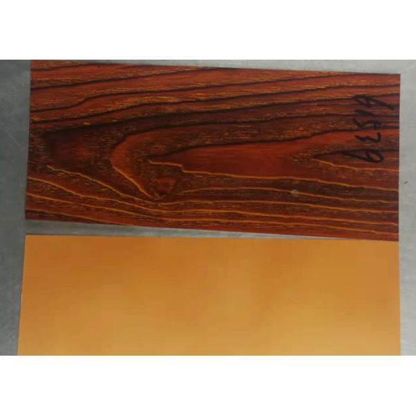 Teak Oak Pattern Wood Grain Transfer Paper UV Resistance Easy To Remove