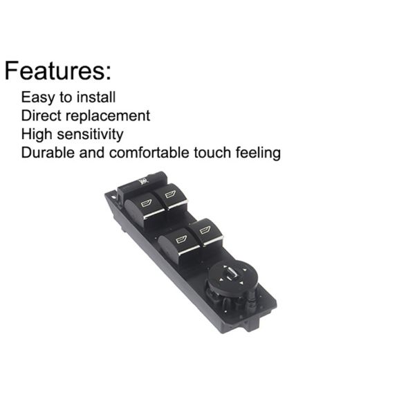 Durable Auto Power Window Switch Ford 6M2T-14A132-BB Wear Resisitance
