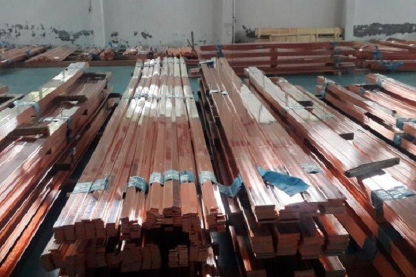 Customized Copper Bus bar T1 C10200 C1020 Cu-OF 2-60mm UNS JIS En Standard