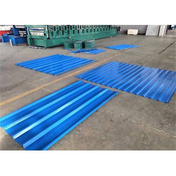 PLC Double Roof And Wall Panel Roll Forming Machine 1250mm 380V