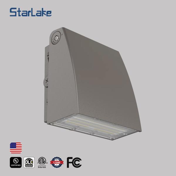 Quality LED Cutoff Wall Pack Waterproof IP65 LED Rotatable Wall Pack 140LM/W for sale