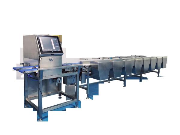 Quality 17 Inch Touch Screen 500g Weight Grader Machine 100m/Min Fish Grading Machine for sale
