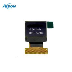 China 0.66 Inch OLED Display Module 64x48 Monochrome Oled Display 28 Pin wholesale