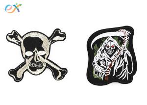 China Twill Background Fabric Custom Motorcycle Patches With Sew on Backing wholesale