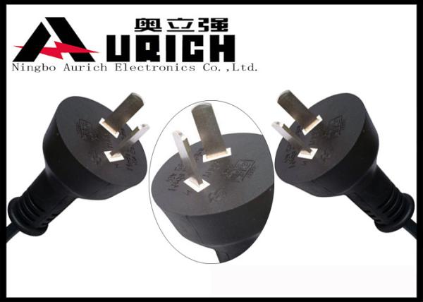 Quality 2 Pin Plug Argentina IEC C7 Power Cord IRAM 2063 Standard For Home Appliance for sale