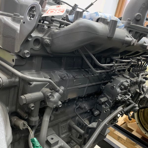 Kick Start Isuzu 6BG1 Engine Assy 127 Isuzu 6 Cylinder Diesel Engine 4HP